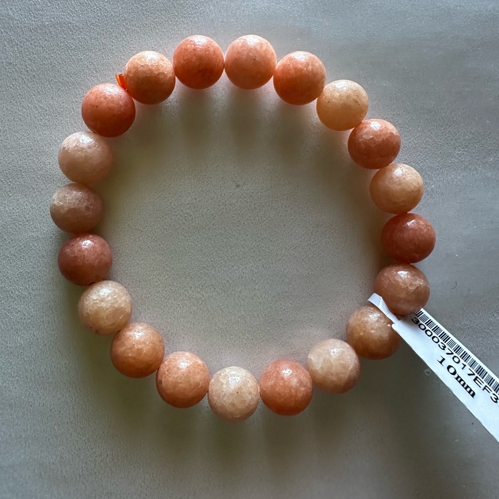 Peach Calcite Bracelet
